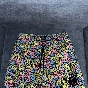 Colorful Geometric Pattern Men Swimsuit